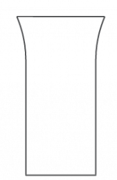 Washbasin Titan square - freestanding