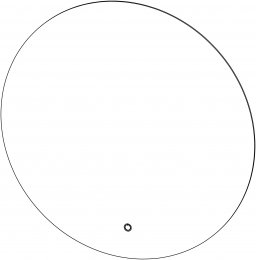 JAZZ mirror with ambient lighting
