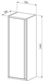 Cabinet CONNECT 35x100
